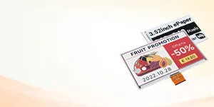 1.02~13.3inch E-papers, low power consumption Two-color/Three-color/Multi-color